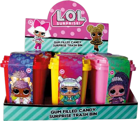 L.O.L. Surprise! Surprise Trash Bin product and display box