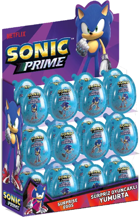 Sonic surprise egg display box